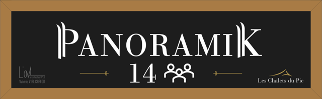 Logo chalet Panoramik x14 personnes