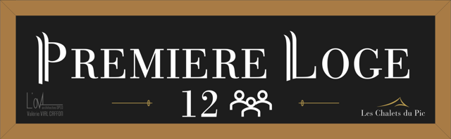Logo chalet Première Loge x12 personnes